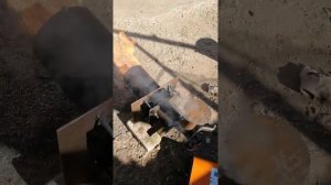 Пеллетная горелка своими руками