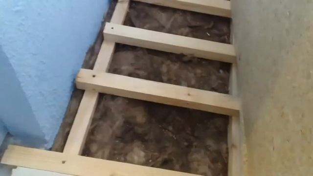 Обшиваем балкон своими руками. Обшивка утепление балкона. Covering insulation of the balcony.
