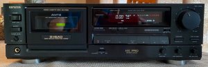 Стерео кассетная дека Aiwa AD-F810U с 3 головками AMTS- произведён в Сингапуре- выпуска 1991 по 1994
