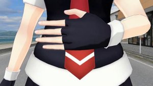 MMD Shigure vore part 1