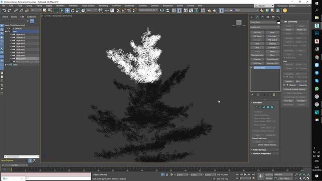 Урок 1 - SnowFlow - Создание снега на деревьях смотреть онлайн