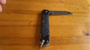 Складной нож монтерский НМ-3 с фиксатором BackLock (1983 г., Завод ЭМИ, Горький, СССР) Обзор.