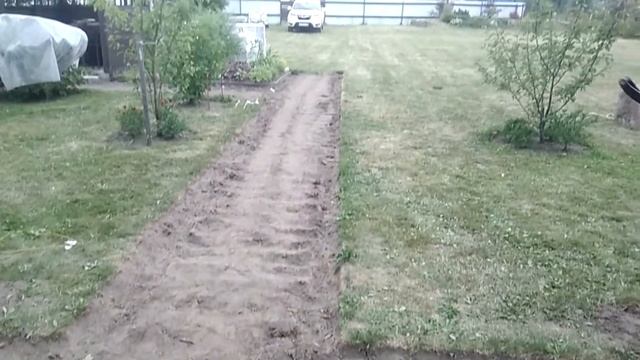 Дорожки на даче своими руками! Часть: 1 смотреть онлайн