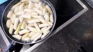 Жареная спаржа. Очень вкусная и полезная