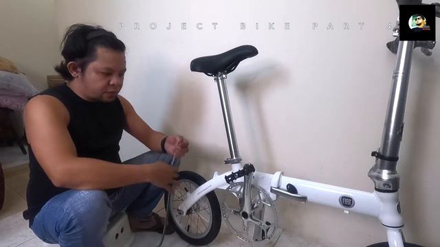 VIDEO# 30 Project Bike Video# 7 FIAT FOLDING BIKE Part 4