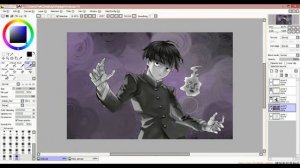 Mob Psycho 100 - Kageyama Shigeo Speedpaint on SAI