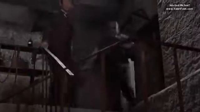 The Evil Of Frankenstein  Female Feet Scene