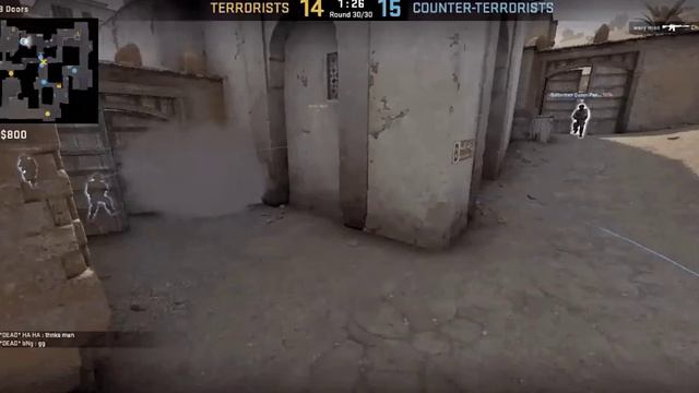 Просто повезло!!! Супер Килл в cs:go
