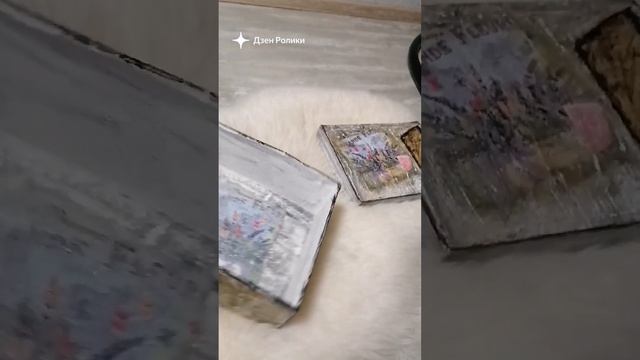 Из обувной коробки. Дело было вечером делать было нечего????