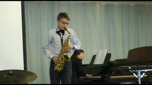 Клепиковский Василий (саксофон). И. Дунаевский "Лунный вальс"