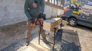 ?Большой обзор аккумуляторная цепная пила DeWALT DCM565 18V сравнение с пилой для дома Black+Decker