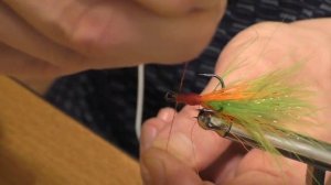 Вяжем мушку на тройник