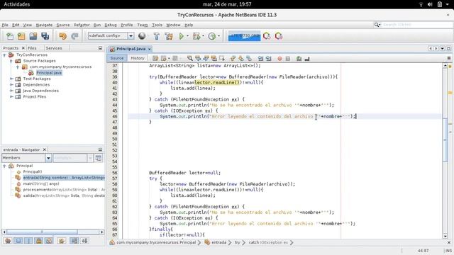 Try-with-resources (I) смотреть онлайн