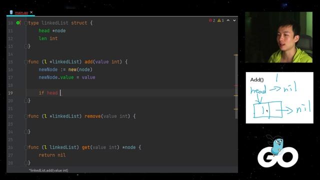 Golang Linked List - Golang Data Structures