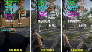 RTX 4060 Ti vs RX 6700 XT vs RX 6600 XT | Test in 7 Games