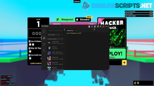 Roblox BIG Paintball Aimbot Script Hack GUI: Speedhack, Unlock All, Infinite Jump, ESP & More! смотреть онлайн