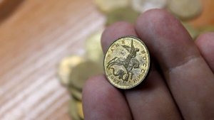 МЕШКОВОЙ КОП. Переборка монет 10 и 50 копеек России, ищем редкие монеты