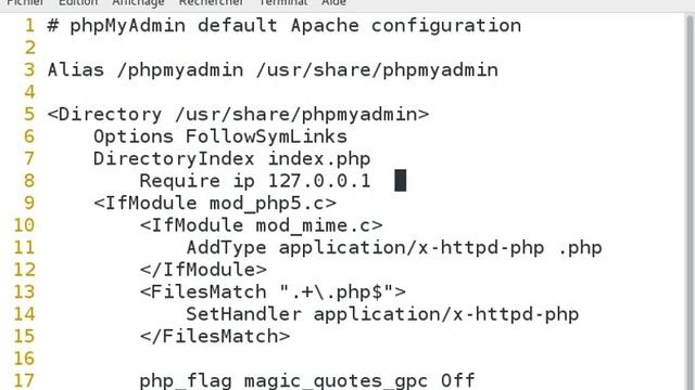 Video 9 Debian 8: configuration de phpmyadmin смотреть онлайн