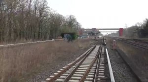 Führerstandsmitfahrt S-Bahn Berlin von Ostbahnhof nach Strausberg Nord auf der S5 in 4K.