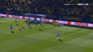 GOAL de Villarreal contra el Español 1-0 Vicente Iborra