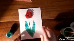 Мастер класс по изготовлению аппликации в нетрадиционной технике (квиллинг)