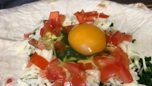 Вкусный завтрак ЯЙЦО в ЛАВАШЕ с сыром!
