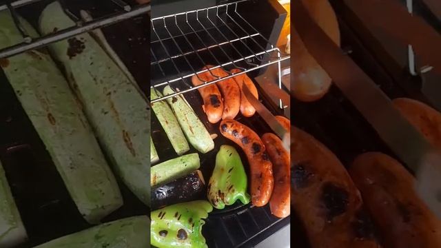 ВО КАКАЯ КРАСОТА СЕГОДНЯ НА ГРИЛЕ?#готовимдома ##готовимвкусно #гриль #овощинагриле #болгария