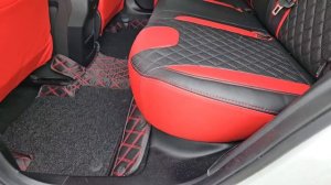 Чехлы на сиденья Geely Coolray - в Дизайне (Montana) теперь он Красный Китаец