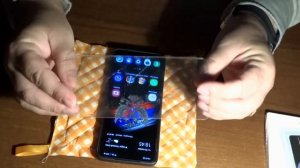 Стекло с UV клеем и отпечаток пальца