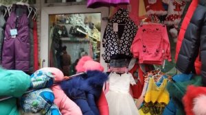 Рынок Садовод детский ряд  Детские вещи от 200 рублей