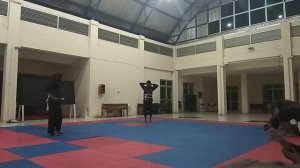 Latihan pencak silat polsri 2018 (part 1)