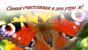 Самая счастливая в это утро Я!!!