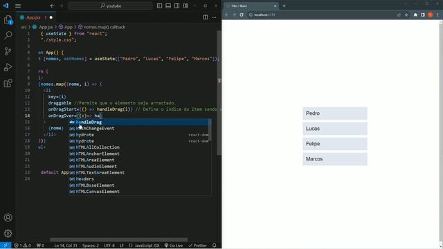 DRAG AND DROP NO REACT JS смотреть онлайн