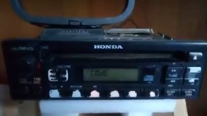 Honda – штатная магнитола 39100 S10 A500, подключение дома код некоторые скрытые функции