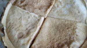 Блины с крабовыми палочками