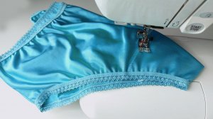 «Трусики индивидуального пошива на повседневку»: модель с завышенной талией (без выкройки)