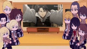 "Past Aot React to Levi Ackerman Future" // Attack on Titan // Gacha