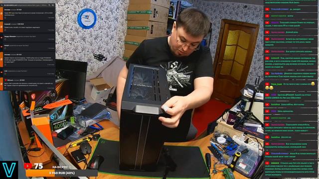 ПРОБУЕМ СТРИМИТЬ НА GO PRO 7 !!  А 4060Ti хватит 2К ? протестим! 12400F +4060 Ti + 32Gb +тесты
