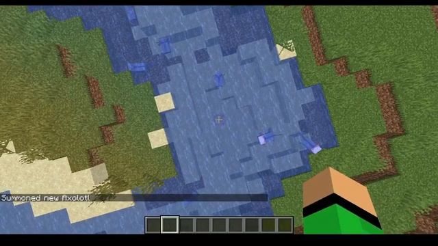 How to get the rare blue Axolotl in Minecraft смотреть онлайн
