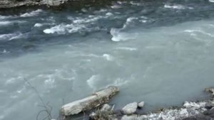 Грузия.  Посёлок Пасанаури.  Место слияния Белой и Чёрной Арагви