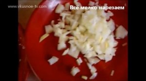 Рыбный салат с картофелем
