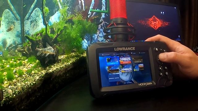 lowrance hook reveal, как раскрасить глубины на эхолоте.