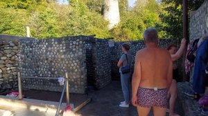 Абхазия. Сероводородный источник в Приморском