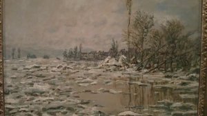The Break-Up of the Ice 1880 France Claude Monet 1840-1926 Calouste Gulbenkian Museum Lisbon