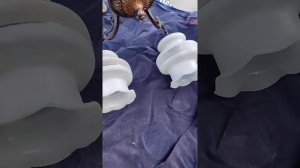 Люстра бронзовая, 5 рожков, СССР.