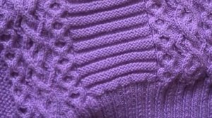 Теплая туника спицами для женщин