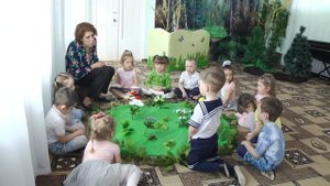 ООД по нравственно-экологическому воспитанию в средней группе «ПУТЕШЕСТВИЕ В  ЛЕС»