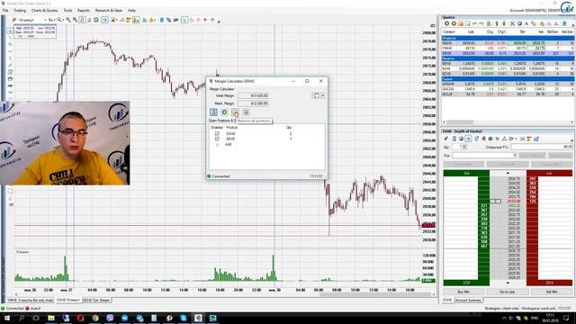 Margin calculator в терминале Global Zen Trader смотреть онлайн