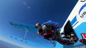 Прыжок с парашютом в тандеме с высоты 3000 м