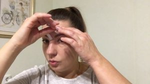 Тейпирование лица. Избавляемся от вертикальных и горизонтальных морщин. Метельская Ольга